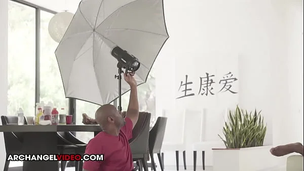 Verification video - Valentina Nappi with Prince Yahshua  Interracial Behind The Scenes ArchAngel
