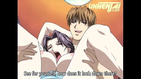 STEPMOM and STEPSON CAUGHT FUCKING by STEPMOM's stepSISTER — Uncensored Hentai   Subtitles