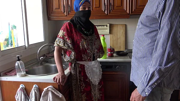 I shocked this muslim cleaning maid by telling her to clean my asshole!!!