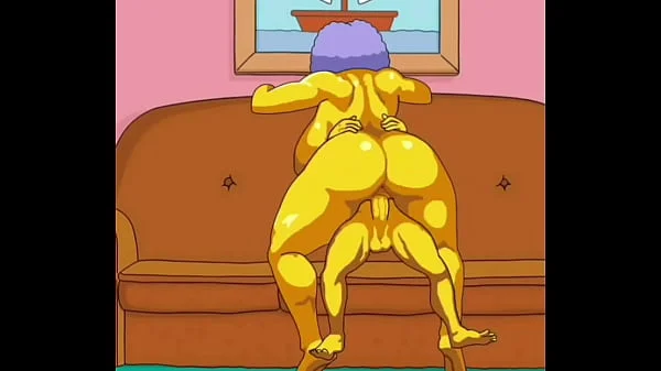 Selma Bouvier from The Simpsons gets her fat ass fucked by a massive cock
