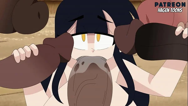 Audrey and the Big Dick Tribe (Made by Hagen Toons) (Full HD)