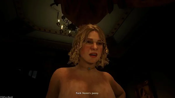 RDR2 Porn - Karen riding Arthur's dick