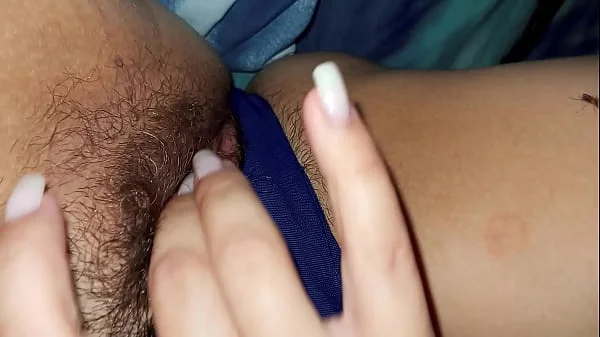Fingering for my stepbrother and making my panties wet