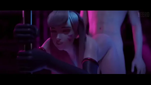 D.va streaptease hentai