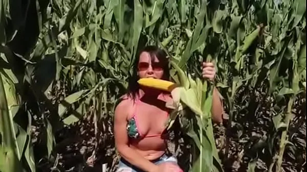 Riley Jacobs checking corn - PREVIEW
