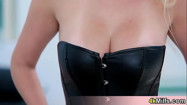 Vanessa wants to be pregnant so its time to out on her sexiest domina outfit