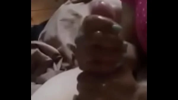 step mother makes a handjob to her before going to s.